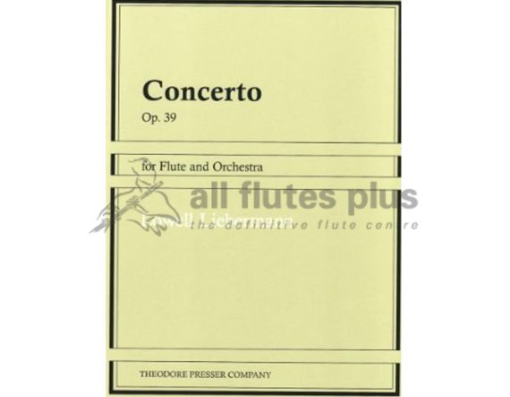 Liebermann Concerto Op 39 for Flute