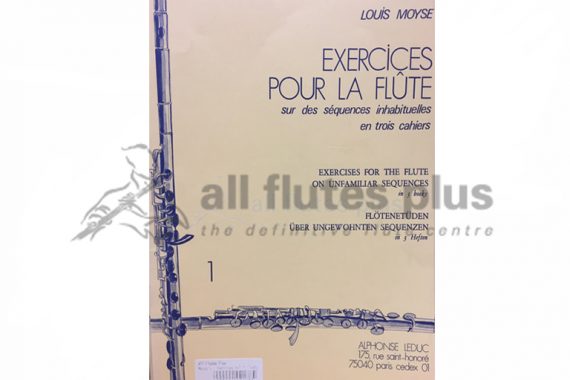 Louis Moyse Exercises for the Flute Book 1-Leduc