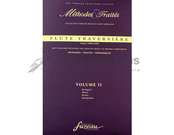 Methodes pour Flute Traversiere-Volume Two-Single volume-Fuzeau