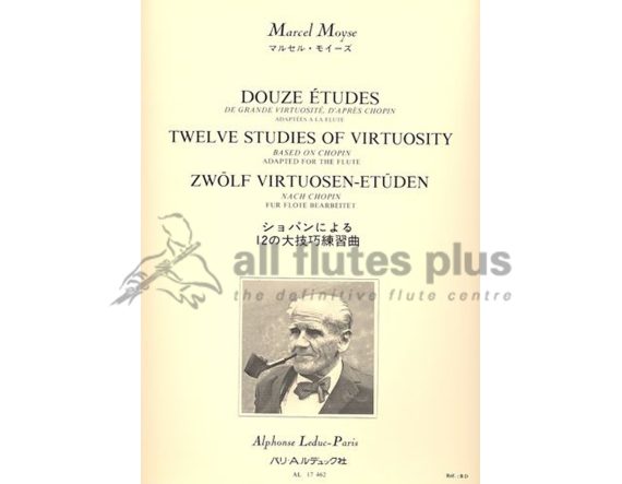 Moyse 12 Studies of Virtuosity After Chopin for Flute