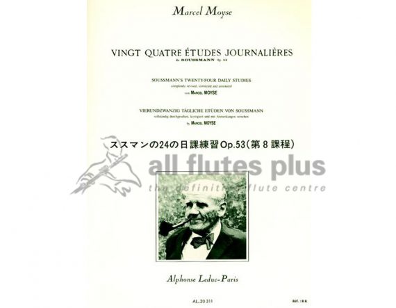 Moyse 24 Daily Studies of Soussmann Opus 53 for Flute-Leduc