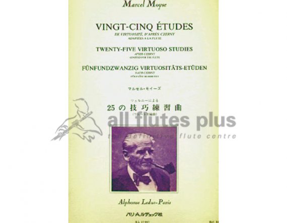Moyse 25 Virtuoso Studies after Czerny for Flute-Leduc