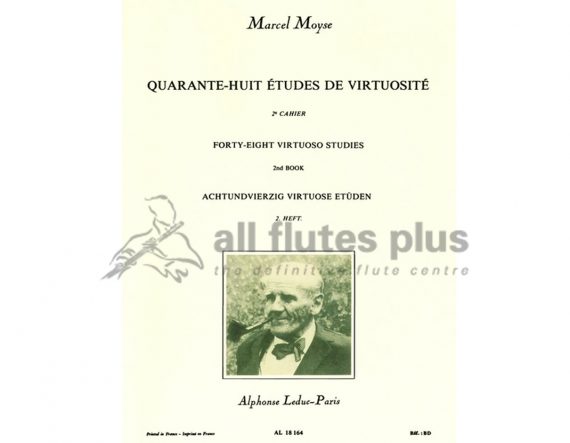 Moyse 48 Virtuoso Studies 2nd Book for Flute-Leduc