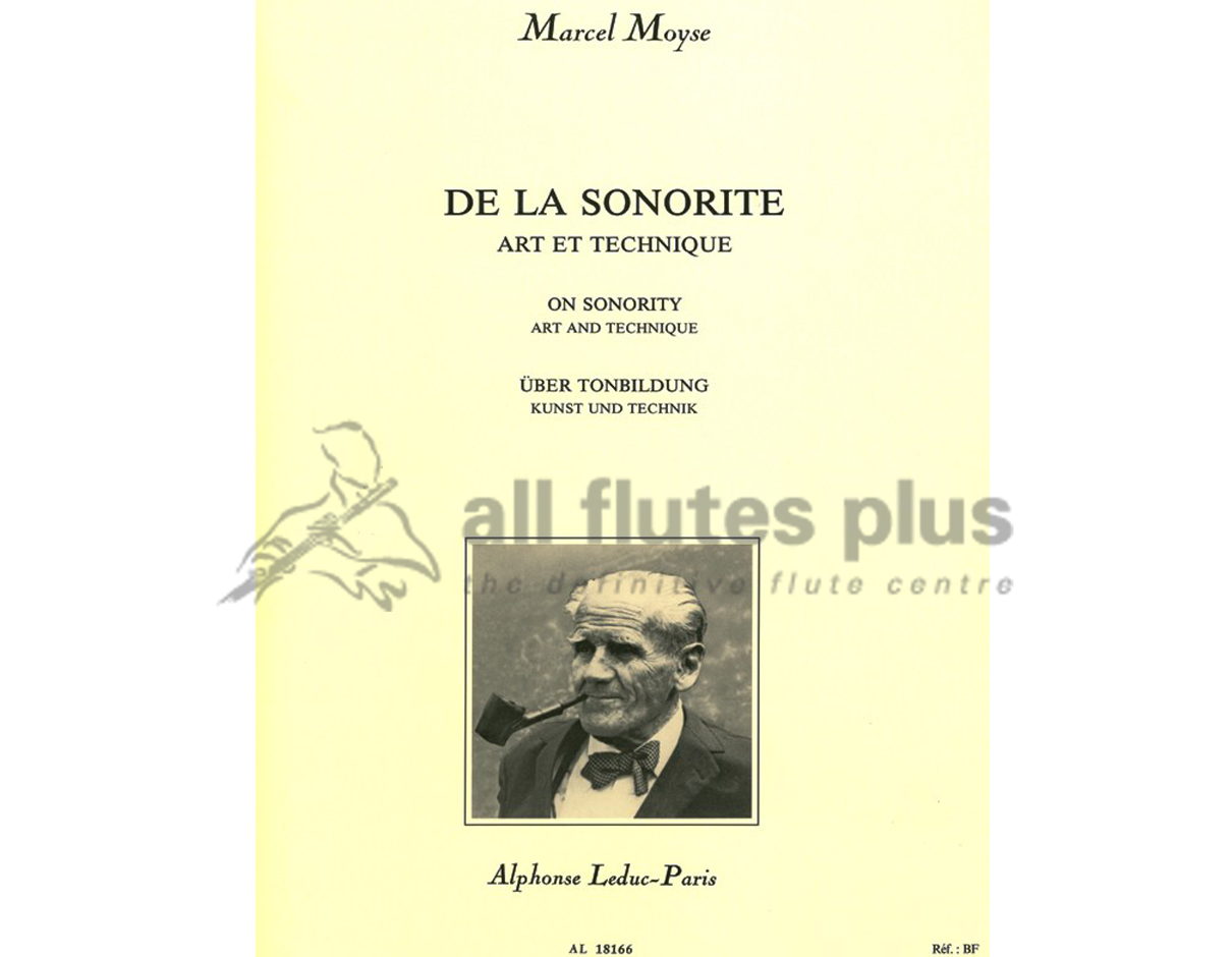 Moyse De La Sonorite Art et Technique for Flute