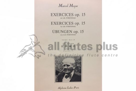 Moyse Exercises by Furstenau Opus 15 for Flute-Leduc