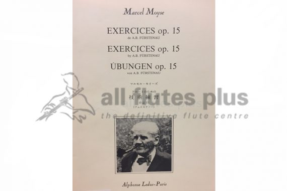 Moyse Exercises by Furstenau Opus 15 for Flute-Leduc