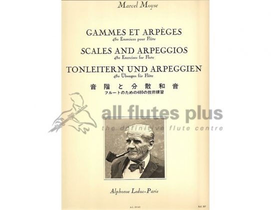 Moyse Scales and Arpeggios for Flute-Leduc