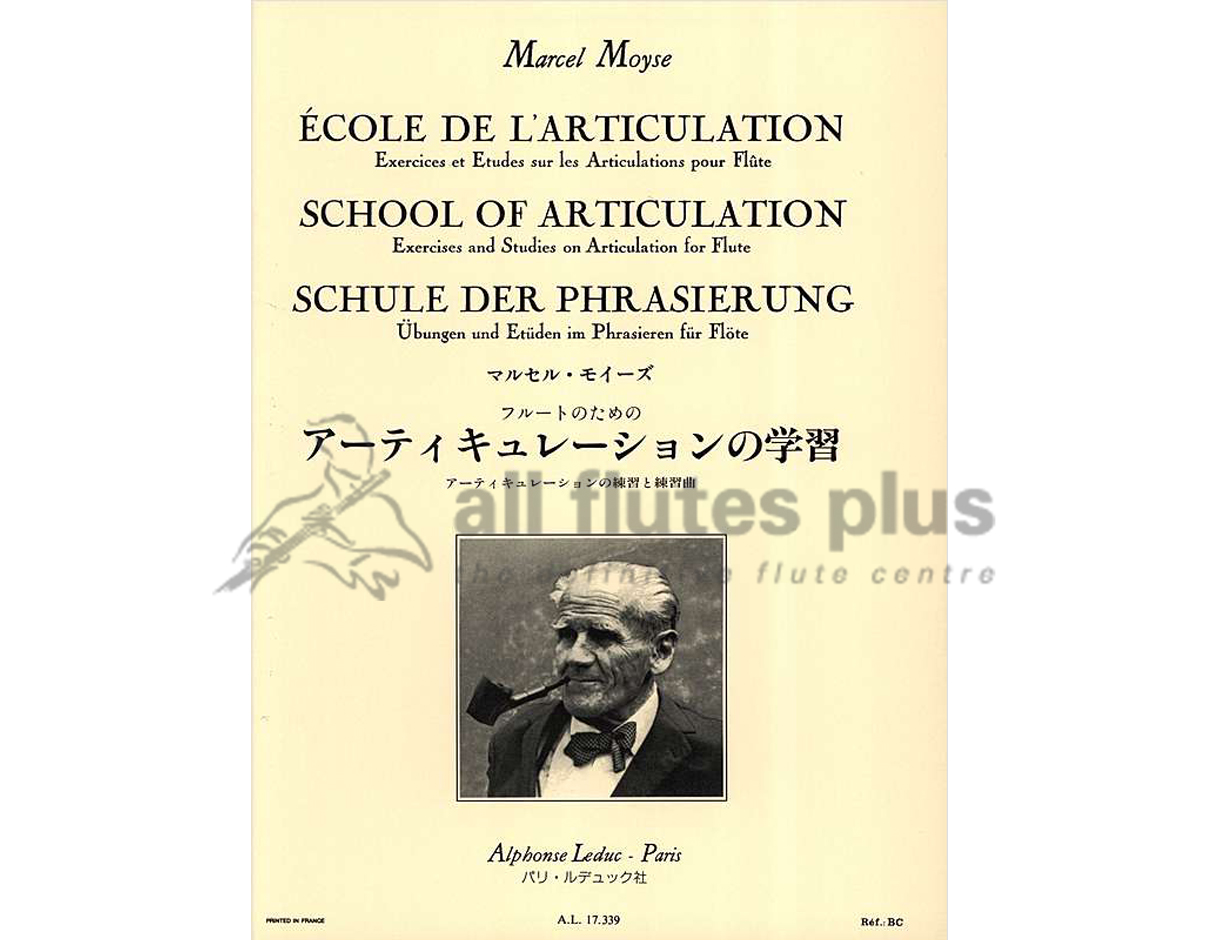 Moyse School of Articulation for Flute