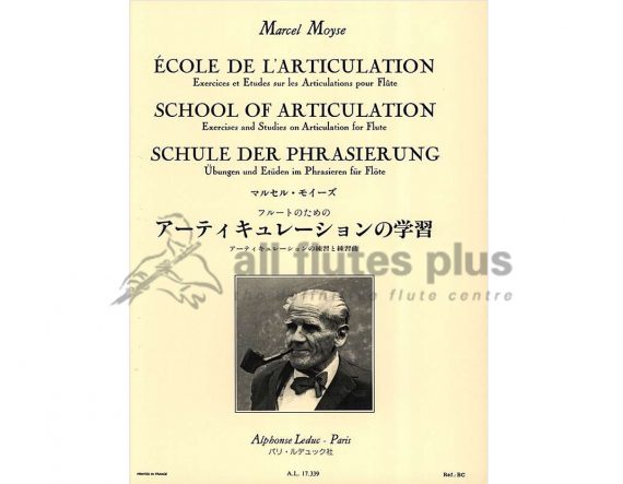 Moyse School of Articulation for Flute-Leduc