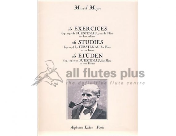 Moyse Six Great Studies by Furstenau for Flute-Leduc