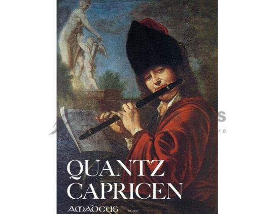 Quantz Caprices Fantasias and Beginner Pieces-Amadeus