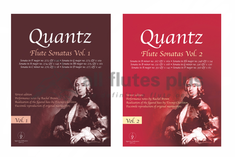 Quantz Flute Sonatas-Rachel Brown Edition
