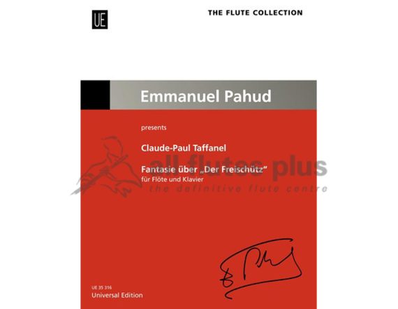 Taffanel Fantasie uber Der Freischutz-Flute and Piano