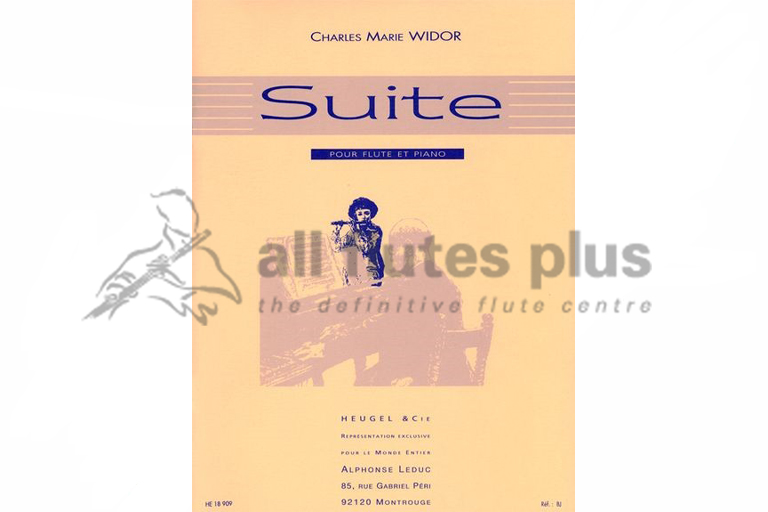 Widor Suite Opus 34-Flute & Piano