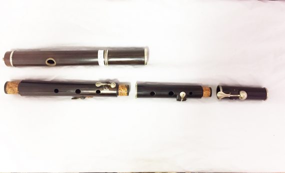 Fentum 4 Keyed Rosewood Secondhand Flute-c5990
