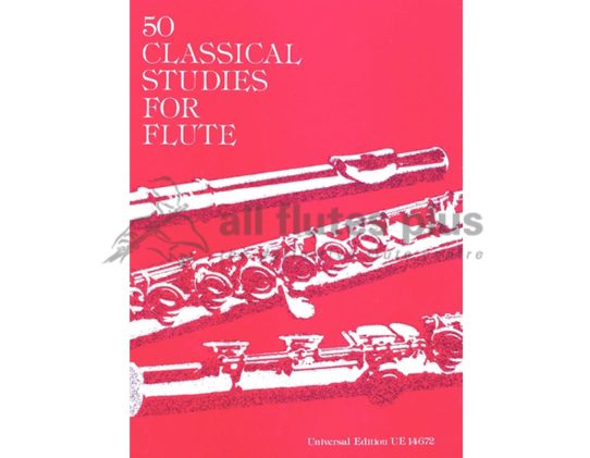 50 Classical Studies for Flute