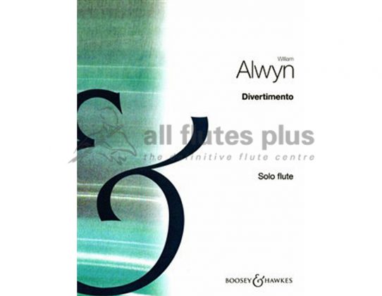 Alwyn Divertimento-Solo Flute-Boosey and Hawkes