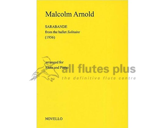 Arnold Sarabande for Flute and Piano