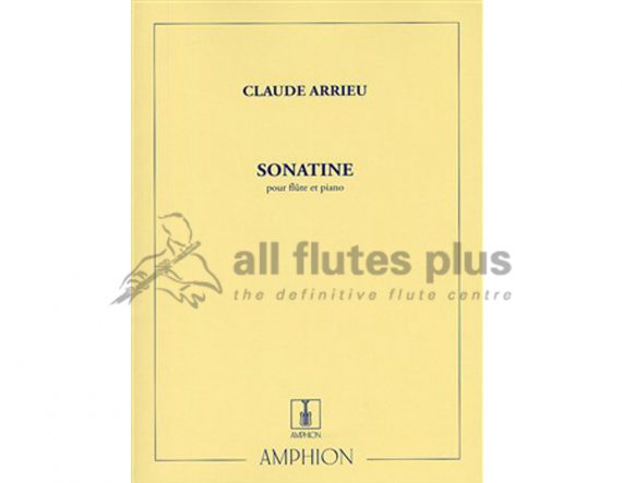 Arrieu Sonatine-Flute and Piano-Amphion