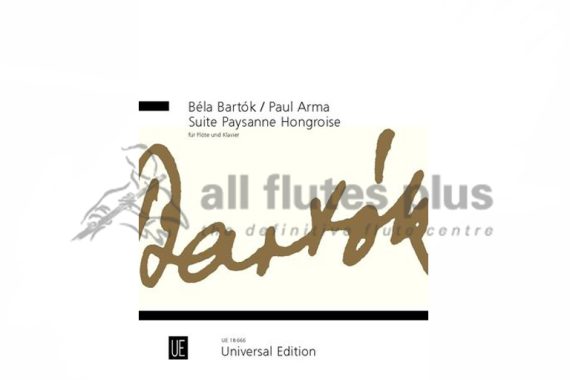 Bartok Suite Paysanne Hongroise for Flute and Piano