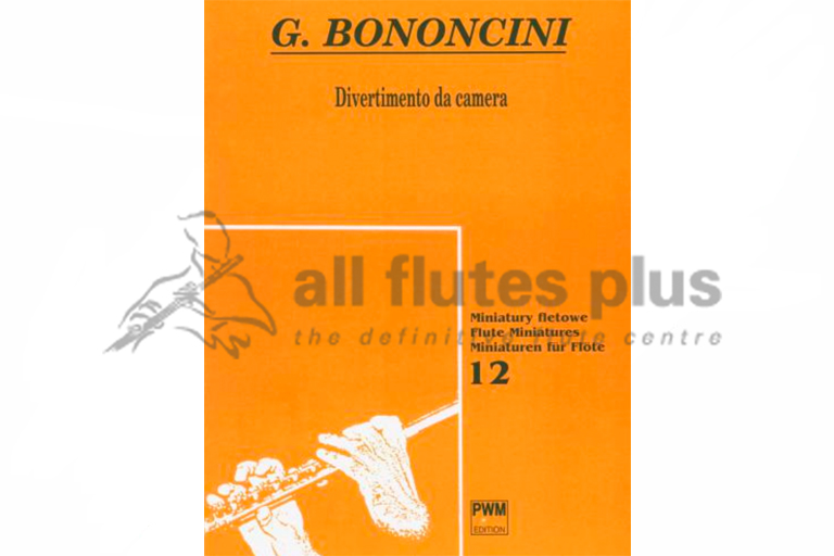 Bononcini Divertimento da Camera-Flute and Piano