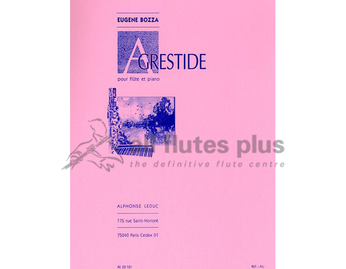 Bozza Agrestide-Flute and Piano