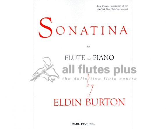 Burton Sonatina-Flute and Piano-Fischer