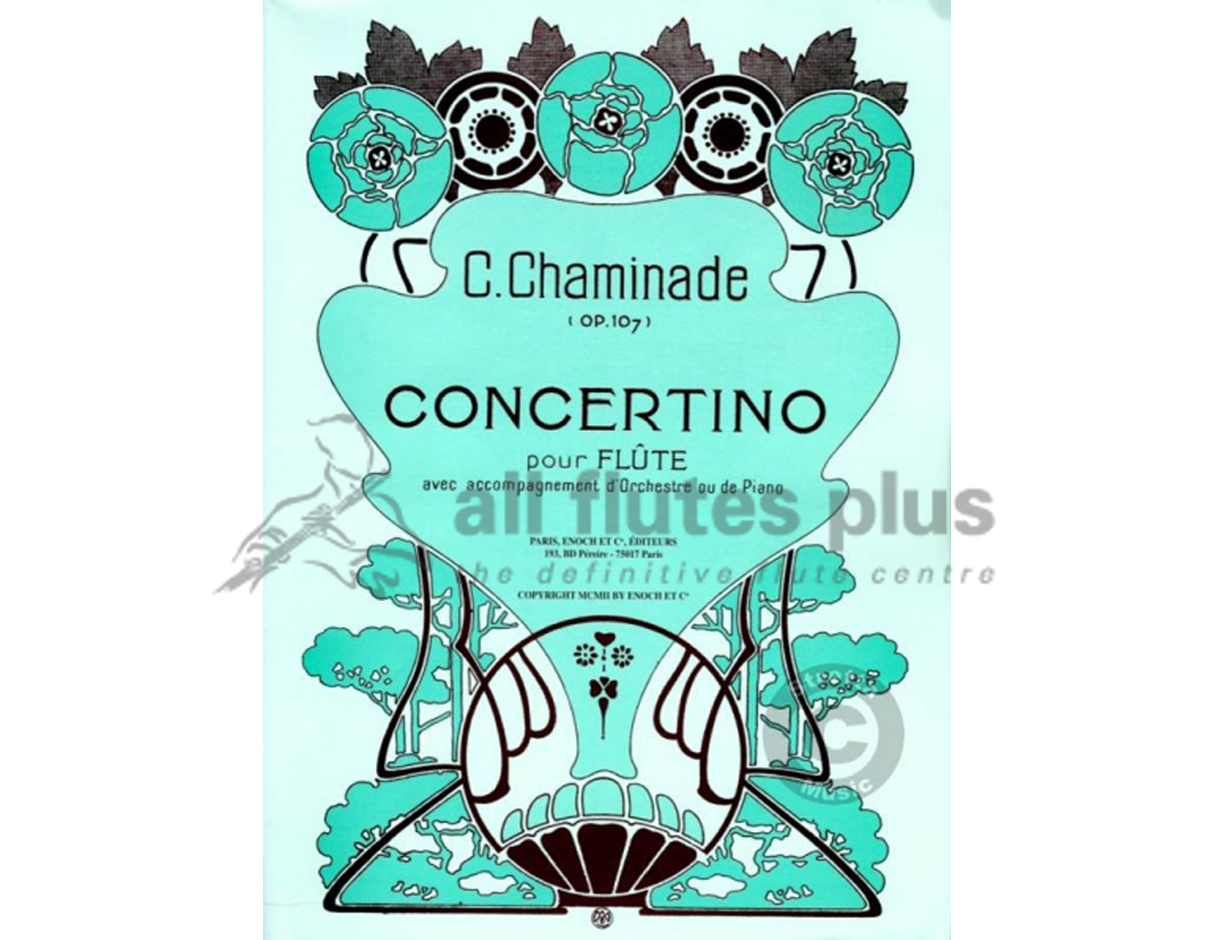 Chaminade Concertino Op 107 for Flute & Piano-Enoch