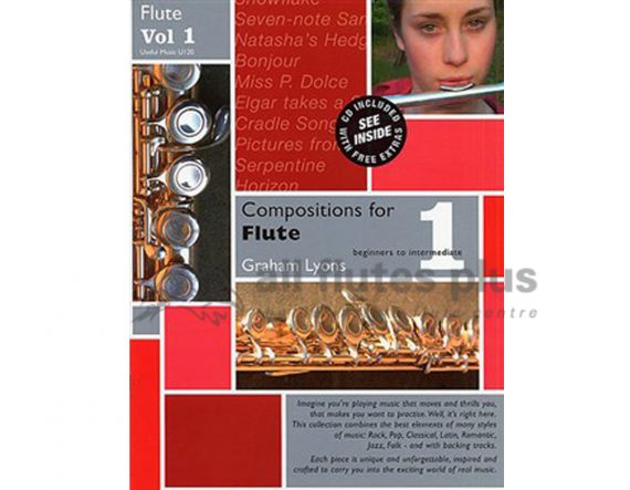 Compositions for Flute Volume 1-Flute and Piano with CD-Lyons