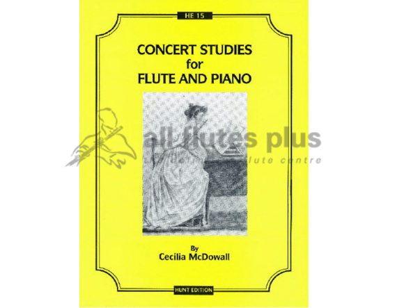 Concert Studies for Flute and Piano by McDowell