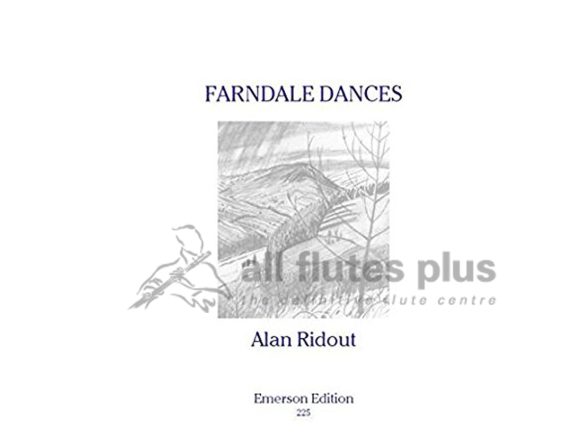 Farndale Dances by Ridout for Solo Piccolo