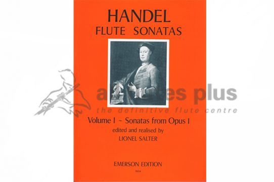 Handel Complete Flute Sonatas-Flute and Piano-Emerson Edition