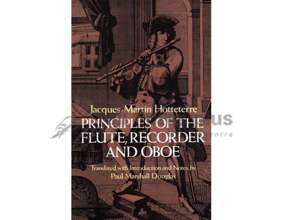 Hotteterre Principles of the Flute Recorder and Oboe