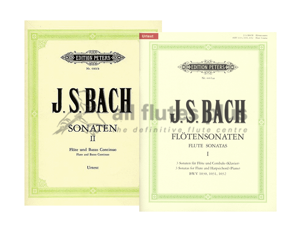 JS Bach Flute Sonatas-Peters Edition