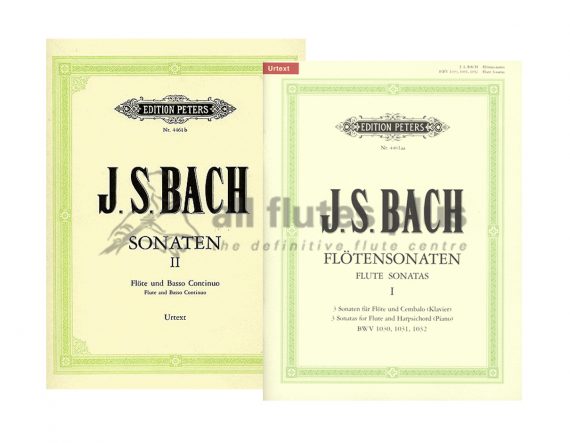 JS Bach-Flute Sonatas-Peters Edition