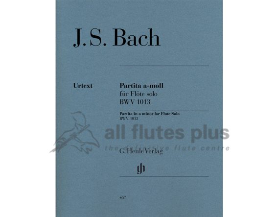 JS Bach Partita in A Minor BWV1013-Solo Flute