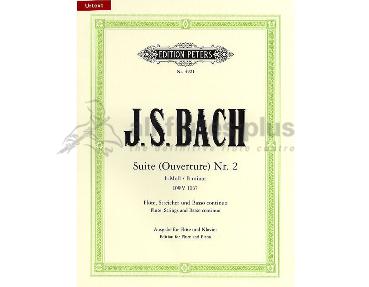 JS Bach Suite No 2 in B Minor BWV 1067