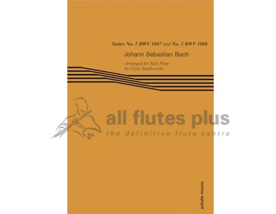 JS Bach-Suites No 1 BWV1007 and No 2 BWV1008-Flute Solo