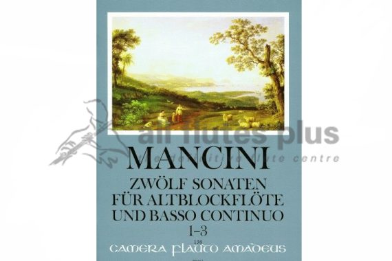 Mancini 12 Sonatas for Flute & Basso Continuo