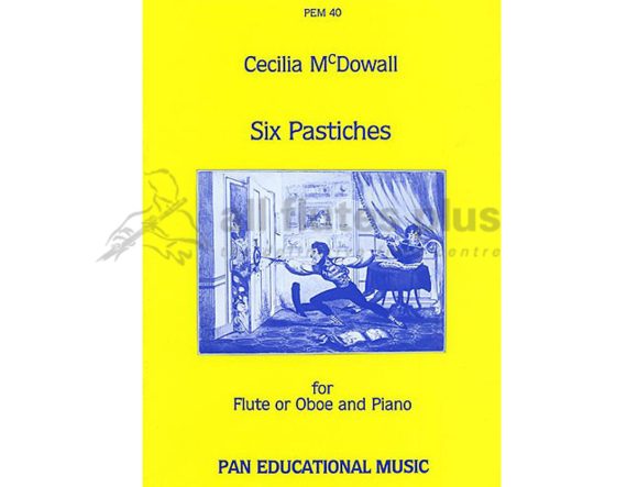 Mcdowall Six Pastiches-Flute and Piano