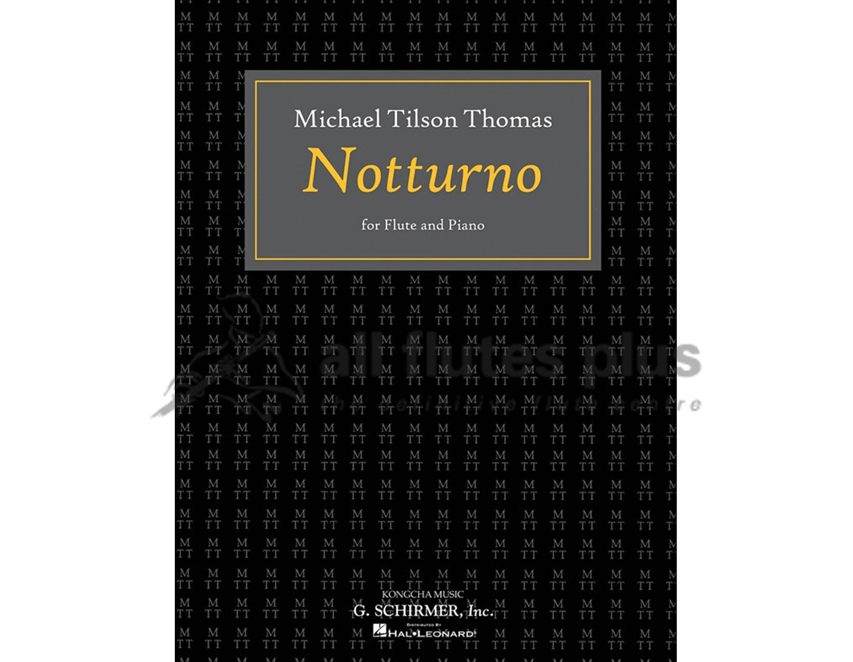 Notturno by M. Tilson Thomas-Flute and Piano