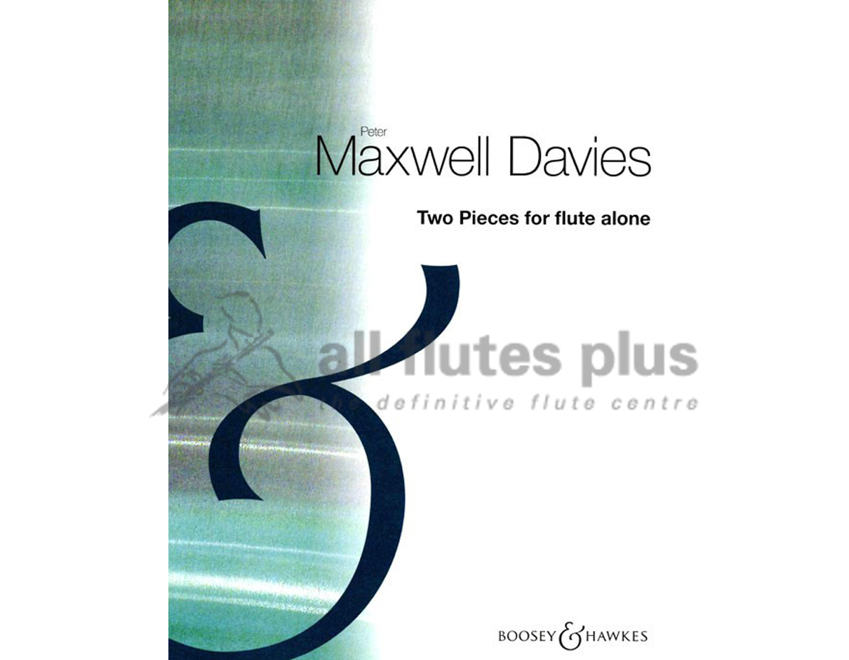 Peter Maxwell Davies-Two Pieces for Flute Alone