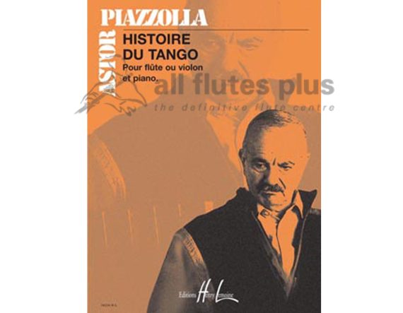 Piazzolla Histoire Du Tango for Flute and Piano