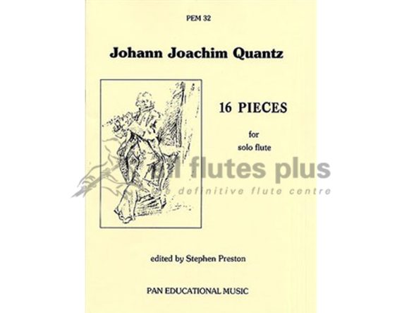 Quantz 16 Pieces for Solo Flute