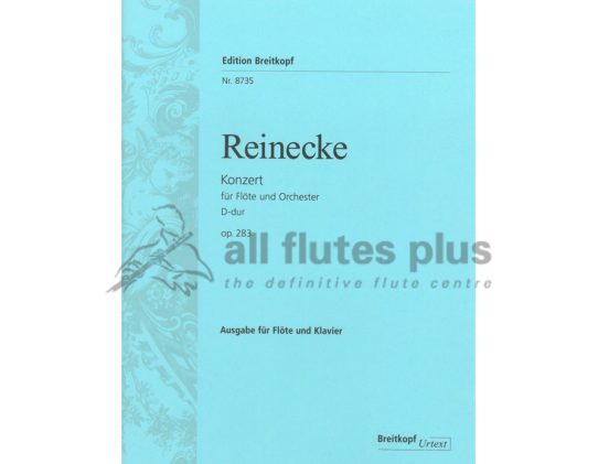 Reinecke Concerto Opus 283 for Flute & Piano