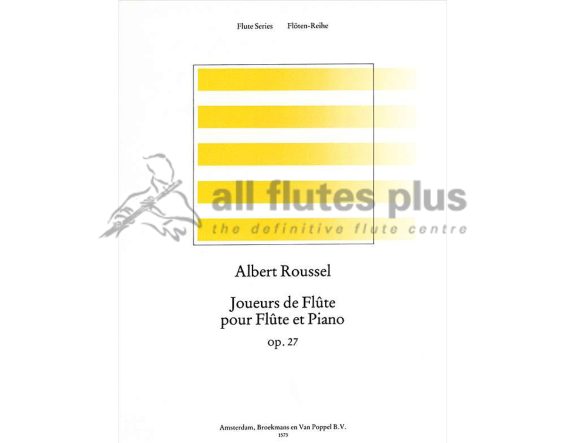 Roussel Joueurs de Flute Opus 27