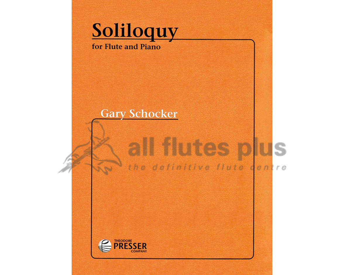 Schocker Soliloquy for Flute and Piano