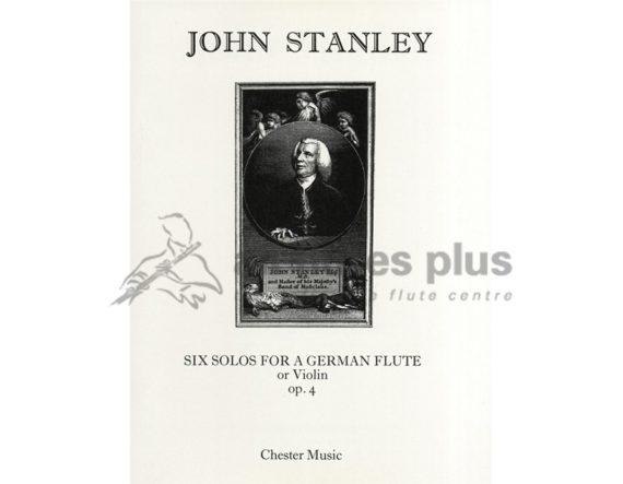 Stanley Six Solos for a German Flute or Violin Op 4