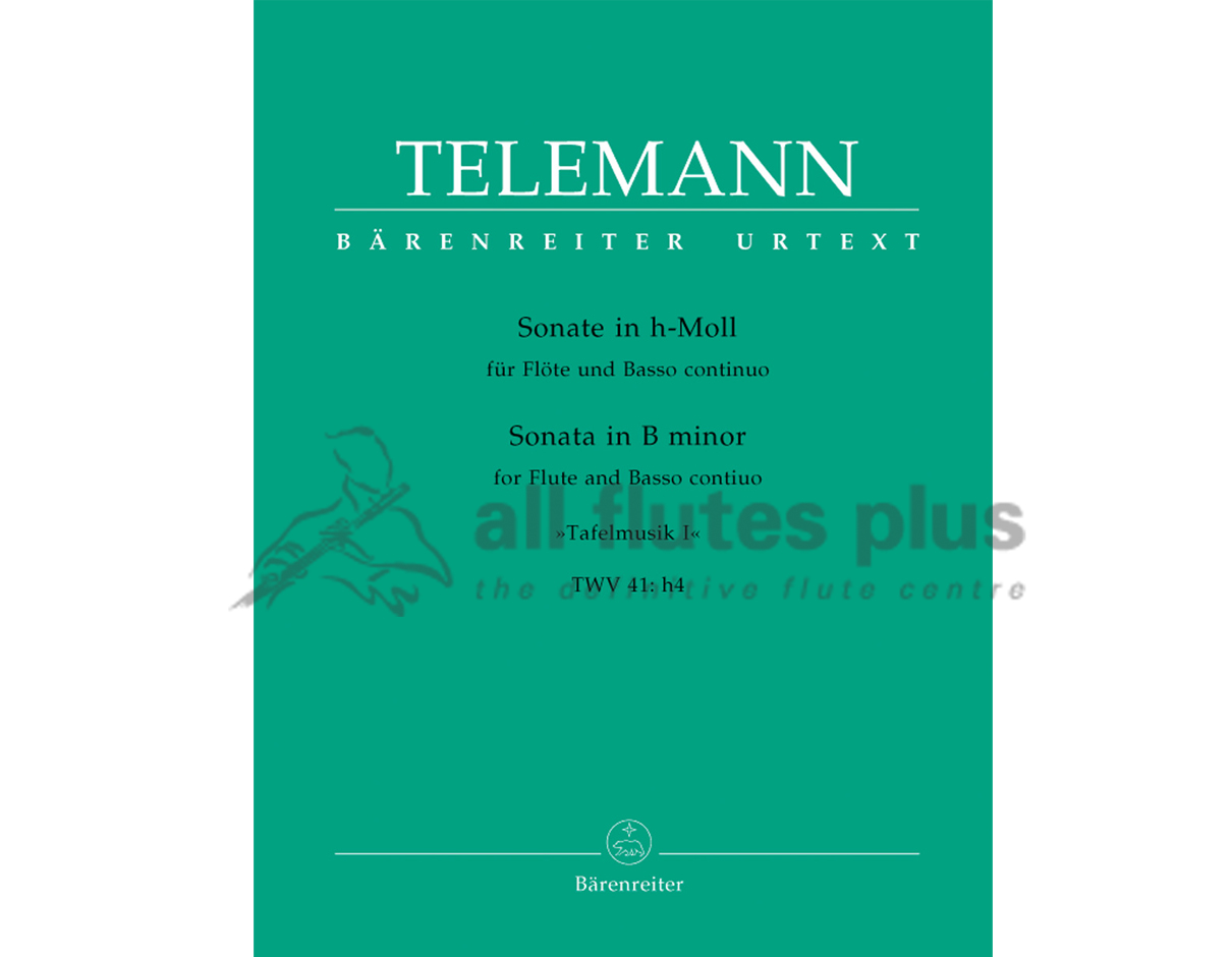 Telemann Sonata in B minor-Flute and Basso Continuo