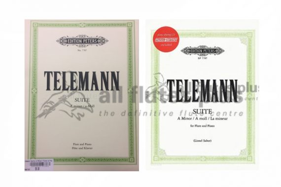 Telemann Suite in A Minor-Peters Edition